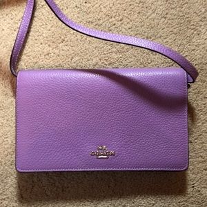 Coach Cross Body Clutch